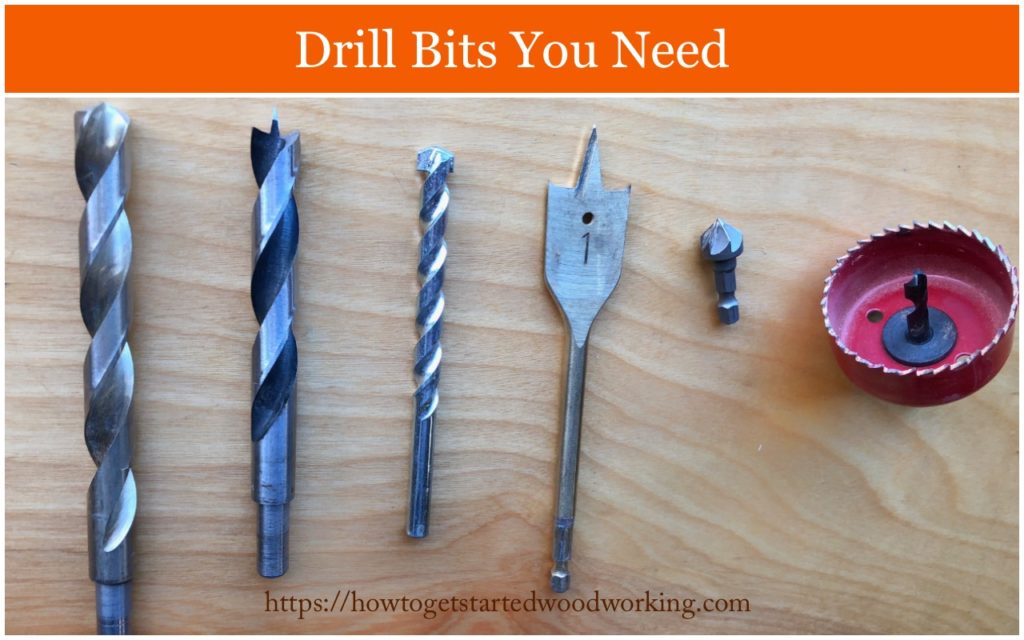 7 Types of Drill Bits You Need How To Get Started Woodworking