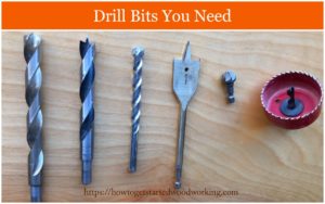types drill bits