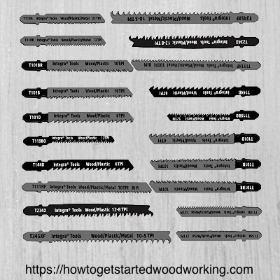 Jigsaw blade assortment