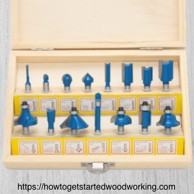 Router bit assortment