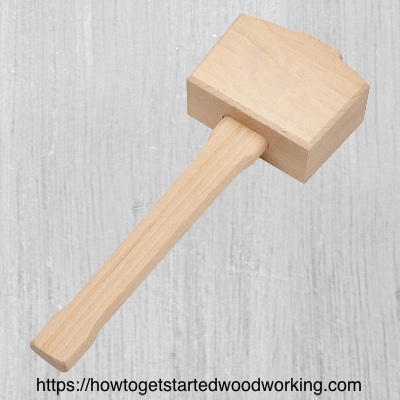 Wooden mallet