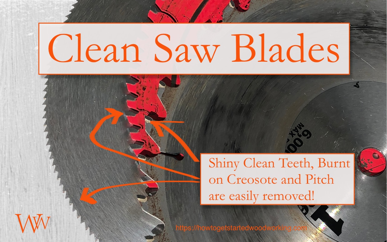 Clean Saw Blades